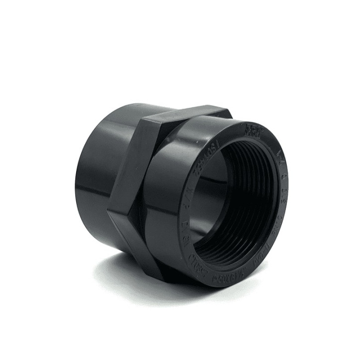 Adaptor PVC filetat intern 50mm x 1 1/4 " FI - fish-farm.ro