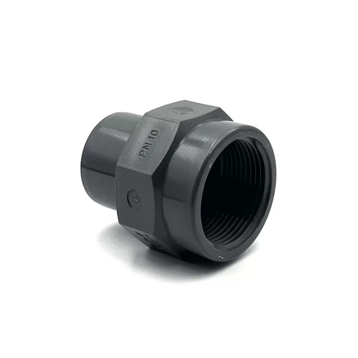 Reductie PVC filetat intern 50/63mm x 2" (montare)