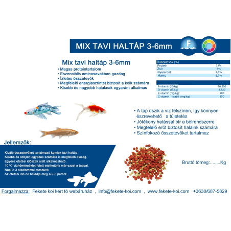 Hrana mix 4 mm ( 2 kg )