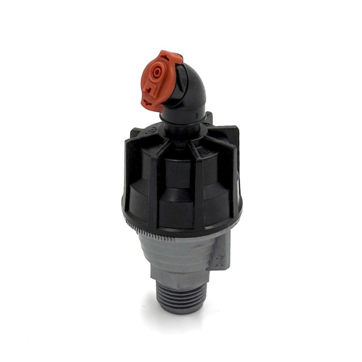 Super10 PC nyomáskompenzált szórófej 670 l/h 24° Piros fúvókával