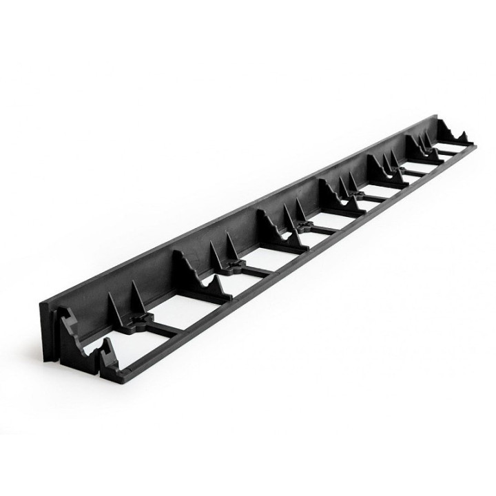 Bordura pentru gazon extra rezistent negru 1025/75/55 mm