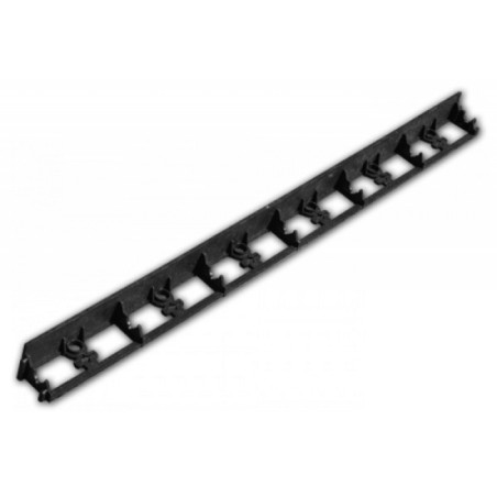 Bordura pentru gazon extra rezistent negru 1025/75/78 mm