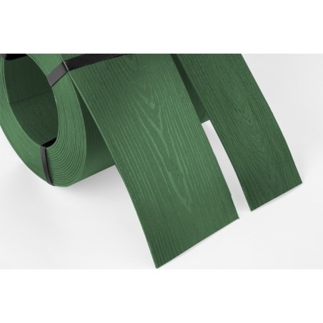 Borduri de gazon cu efect lemn - verde 78mm x 10m