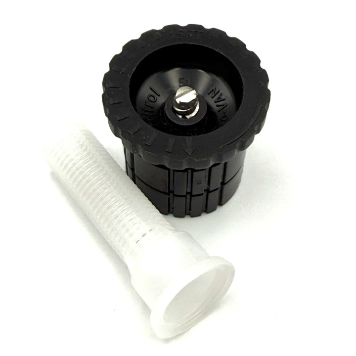 Duza regrabil SLPX, I-PRO si HS aspersor, 4,1-4,6 m, 0-360grad negru (15-VAN)