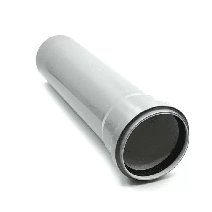 Țeavă de scurgere PVC DN 75mm - 25cm (cu inel)