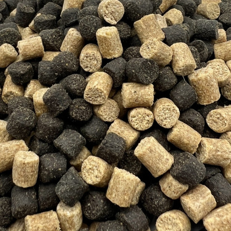 Hrana scufundabila ( galben-negru ) 6 mm ( 2 kg )
