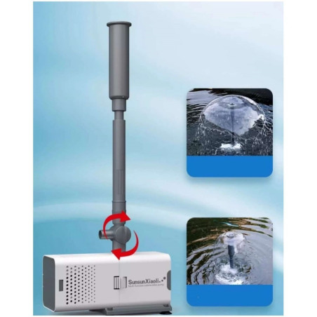 Pompa XQP-1500P pentru fantani arteziene 1500l/h (23W)