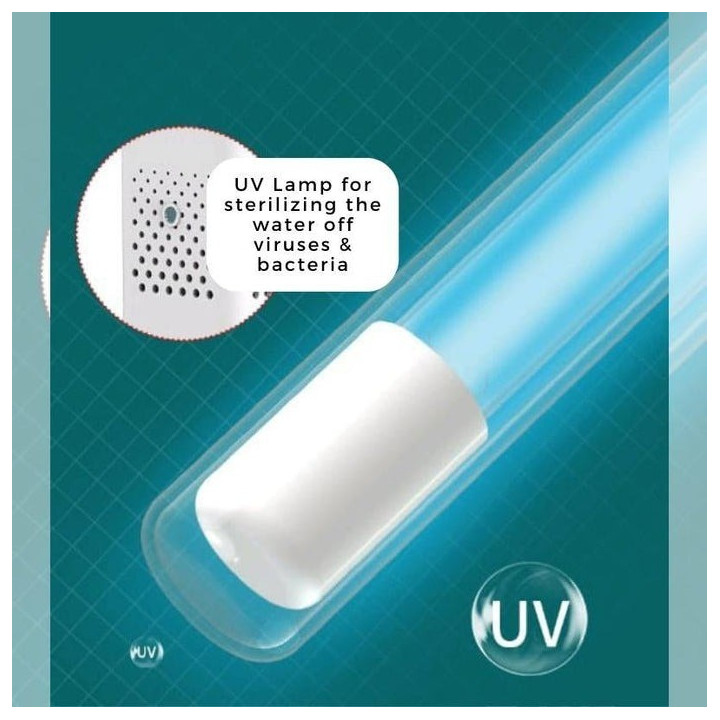 Filtru de acvariu SunSun XUP-01 cu lampă UVC de 5W încorporată