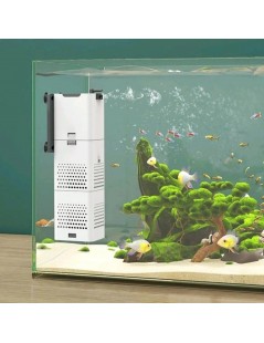 Filtru de acvariu SunSun XUP-02 cu lampă UVC de 3W încorporată