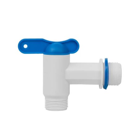 Robinet filetat 3/4 x 3/4" pentru rezervor colector de apă, canistre