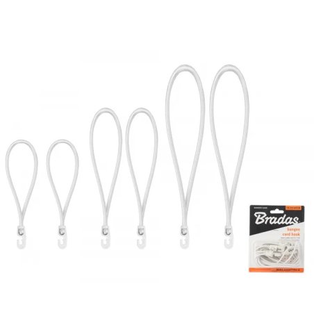 Set benzi elastice cu cârlig 6buc