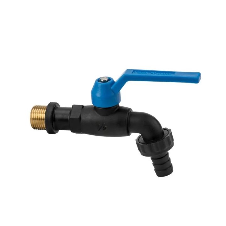 Robinet de grădină Black Raven plastic / alamă FE 1/2"