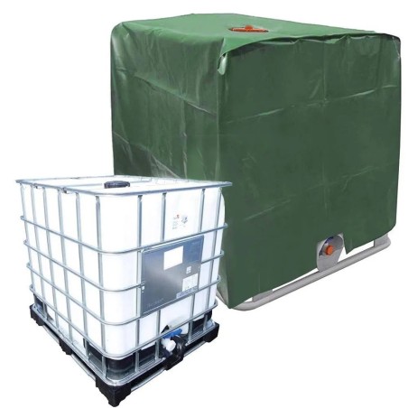 Prelată de acoperire rezervor IBC verde