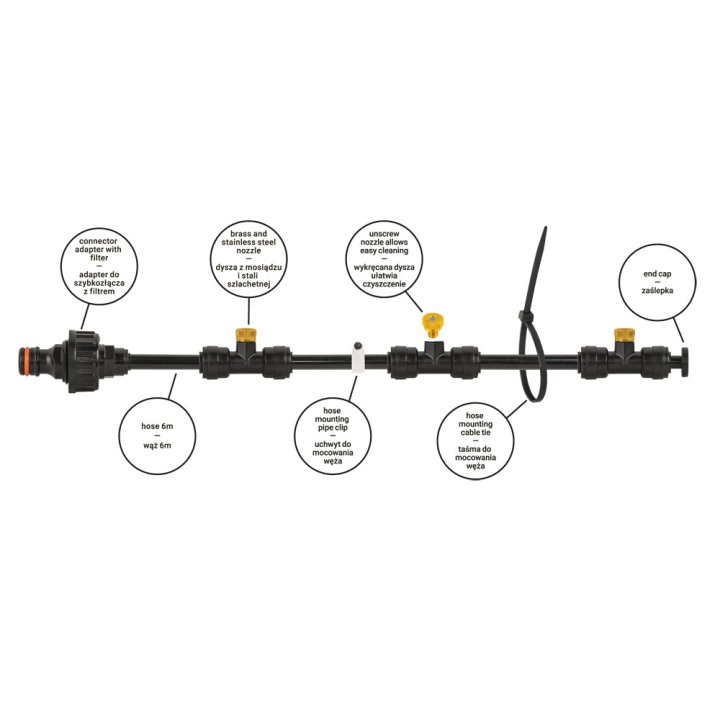 Set Poartă de Abur Răcoritoare 7,5m (ECO-Z1007)
