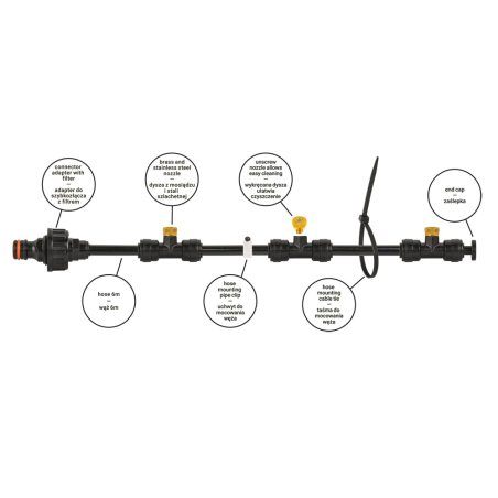 Set Poartă de Aburi Răcoritoare 12m (ECO-Z1012)