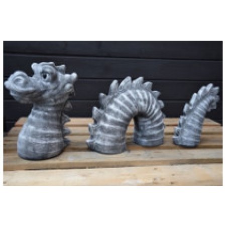 Statuetă dragon din 3 piese