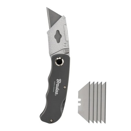 Cuțit universal pliabil cu lamă de 19mm (DIY-KN190201/B)