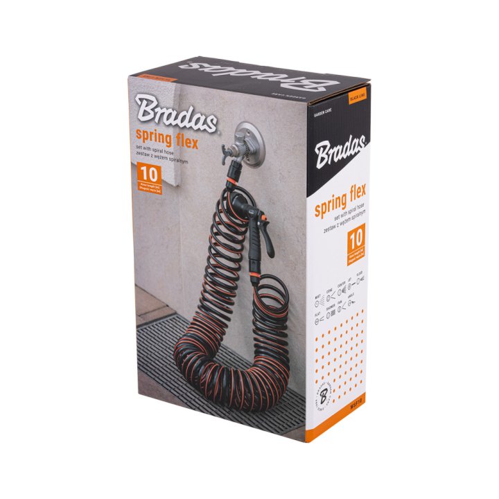 Set furtun spiralat SPRING FLEX 10m