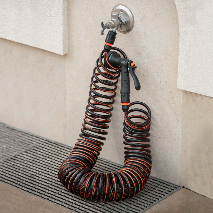 Set furtun spiralat SPRING FLEX 10m