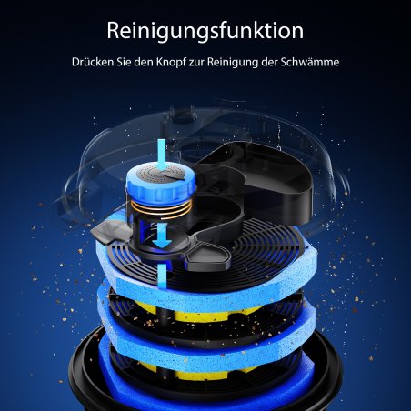 Set filtru sub presiune CPF 180 (11W UVC) 1.(CHJ-1500+3m furtun striat 20)