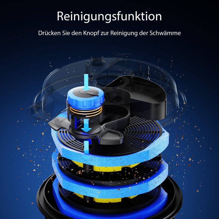 Set filtru sub presiune CPF 180 (11W UVC) 1.(CHJ-1500+3m furtun striat 20)