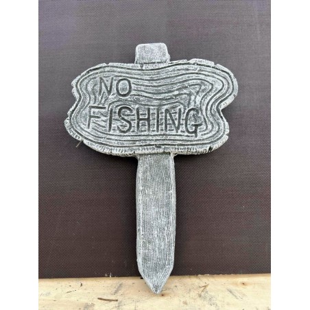 Placă de piatră No Fishing 24x36cm