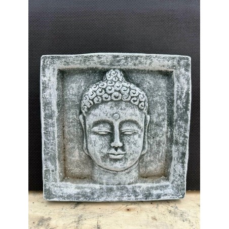 Placă de piatră Buddha 19x19cm