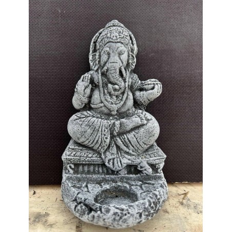 Suport de lumânare Ganesha de agățat 22x12cm
