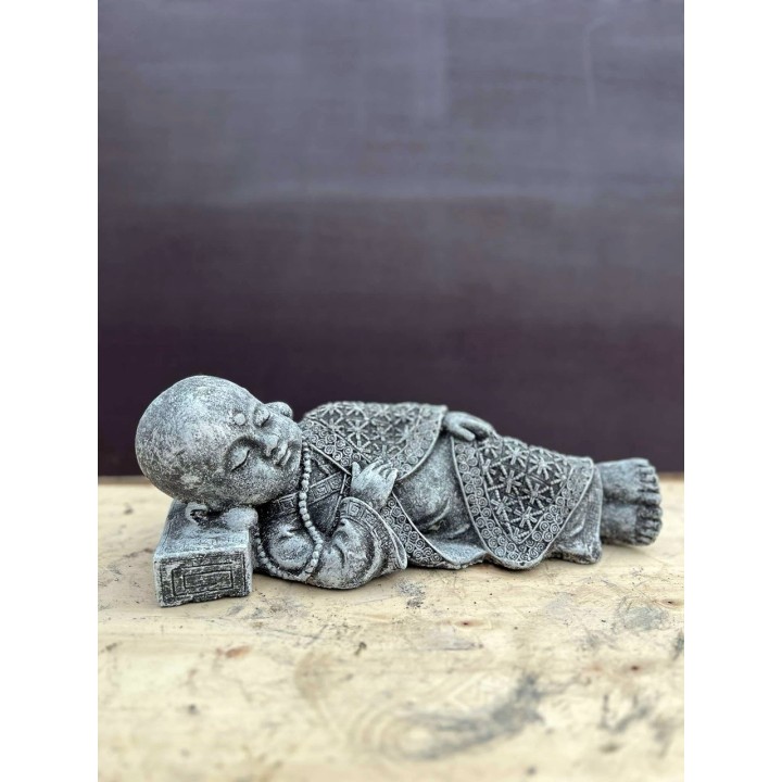 Micul Buddha culcat (gri)