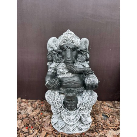 Ganesha 62cm (negru/gri)