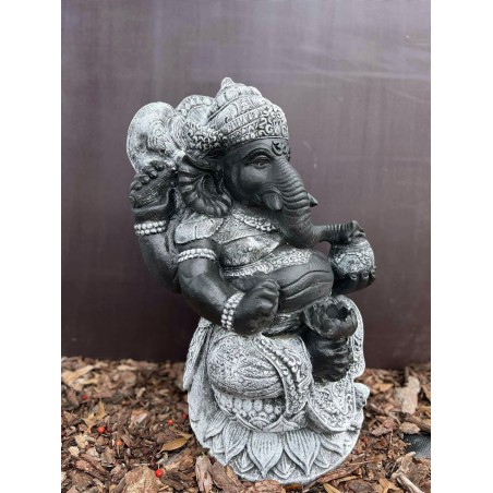 Ganesha 62cm (negru/gri)