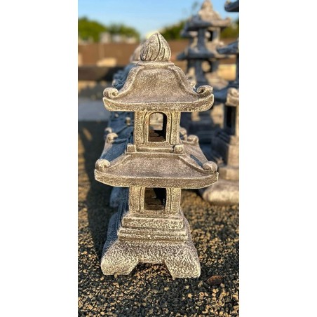 Pagodă chinezească cu două acoperișuri 70cm