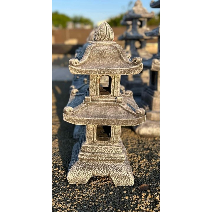 Pagodă chinezească cu două acoperișuri 70cm