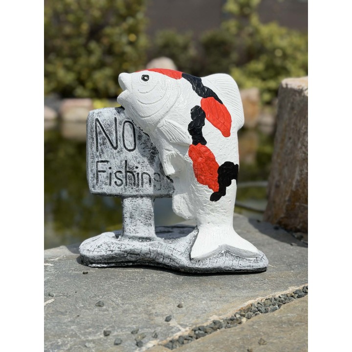 Statuetă No Fishing (color)
