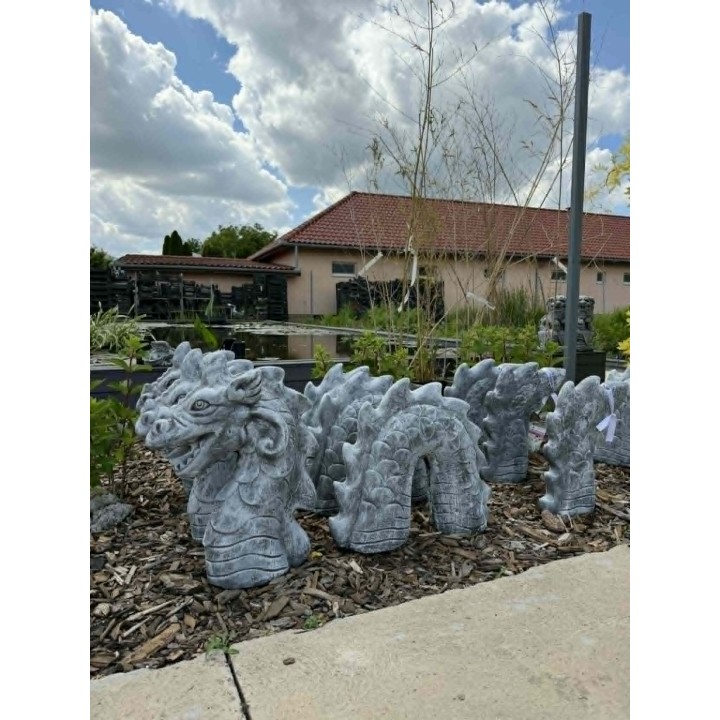 Statuetă dragon din trei piese (mare)