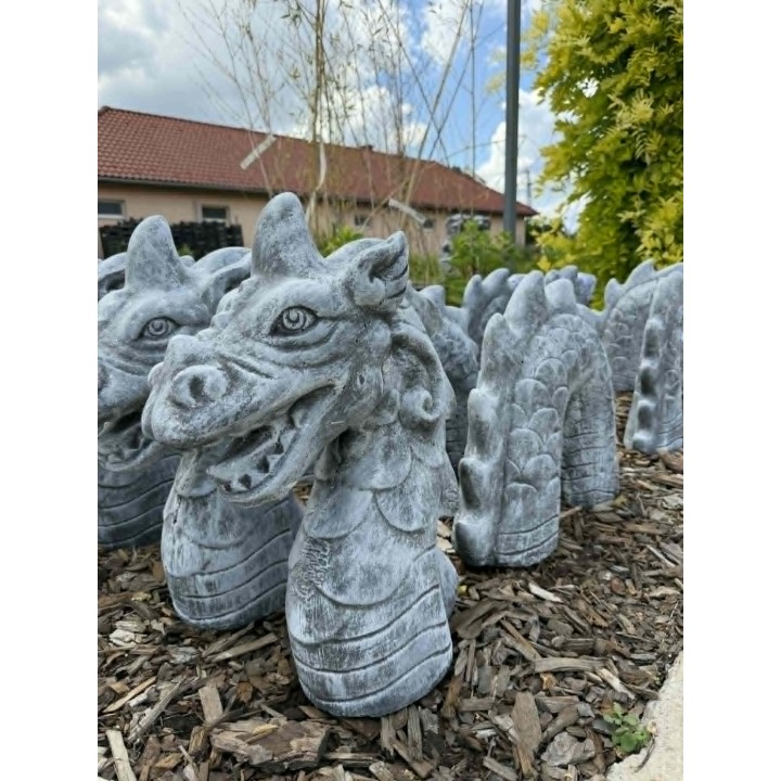 Statuetă dragon din trei piese (mare)