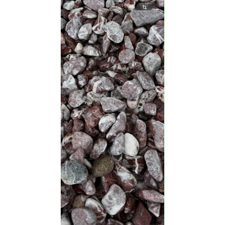 Pietriș de râu 10/20 mm (roșu/multicolor)