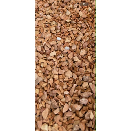 Pietriș de râu Verona 4/7 mm (roșu)