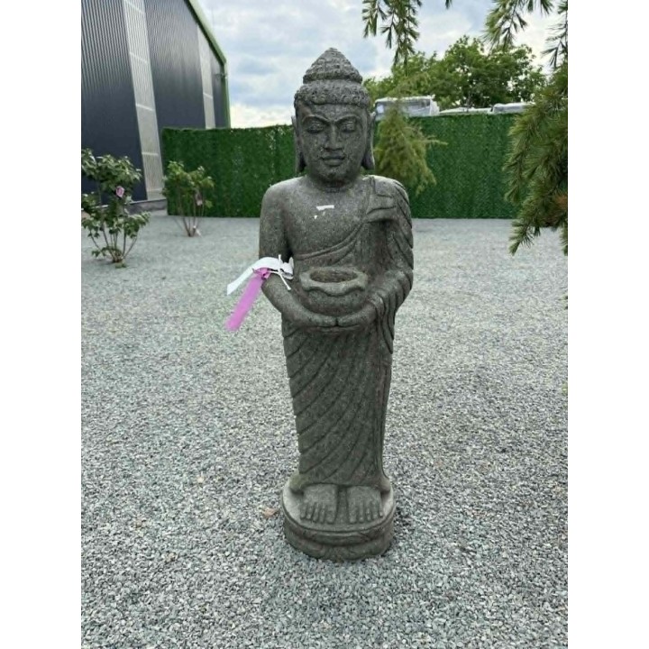 Statuie Buddha în picioare 100cm (piatră verde) (39/2)