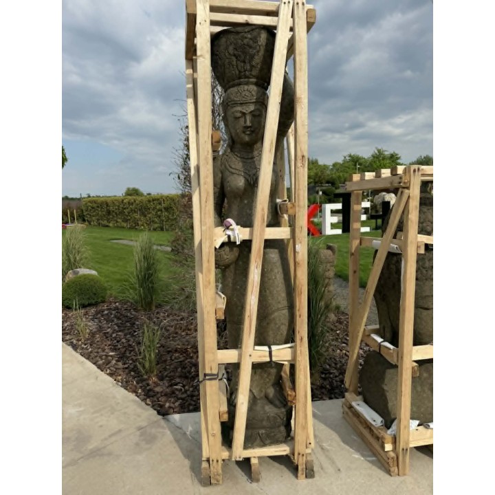 Statuie Dewi în picioare 200cm (piatră verde) (61)