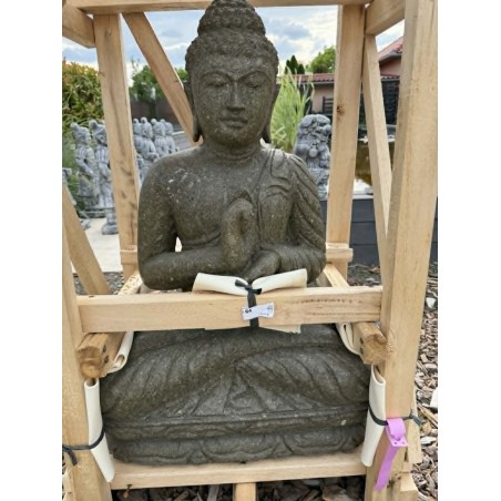 Statuie Buddha șezând 80cm (piatră naturală verde) (64/1)