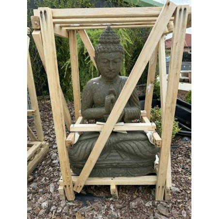Statuie Buddha șezând 100cm (piatră verde) (78/1)