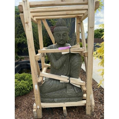 Statuie Buddha șezând 100cm (piatră verde) (78/3)