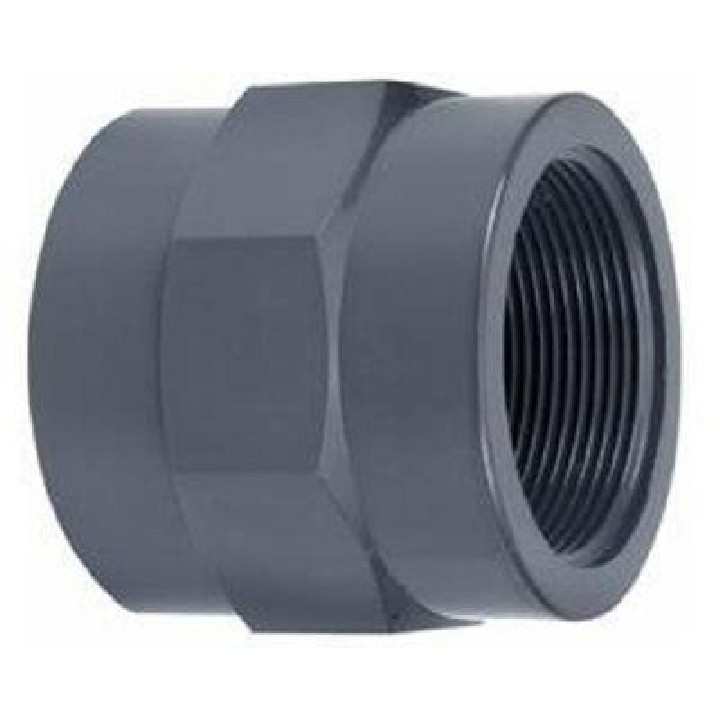 Extensie PVC filetat intern 63mm x 2" FI