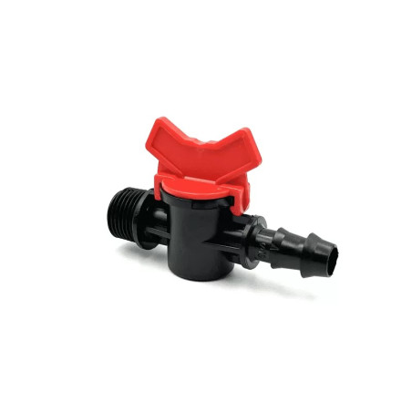 Robinet nervuri-filet 20x1/2" FE PP