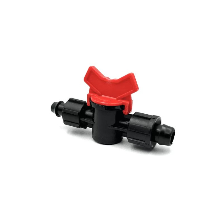 Robinet tape cu capac de strangere 17mm (rosu) PP