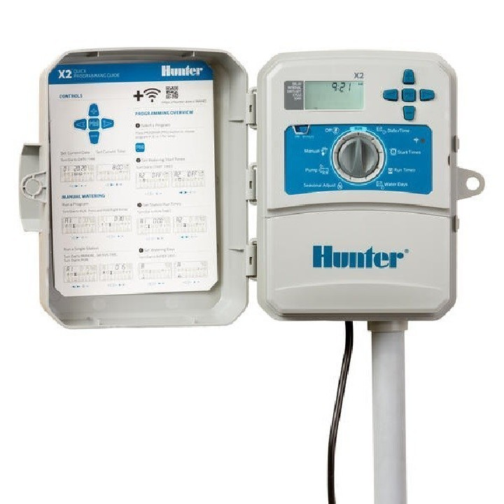 Programator irigatii Hunter X2 801E wifi exterior cu 8 zone