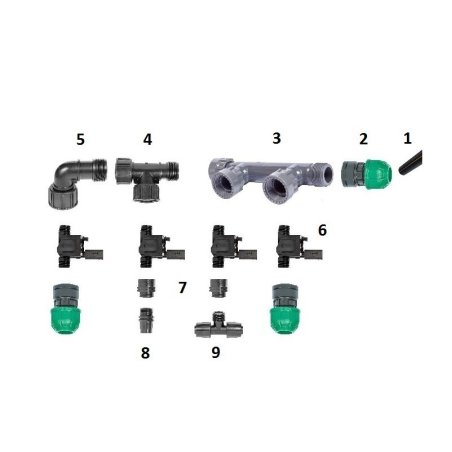 Hunter PGV-100 1" electrovalve, filet exterior