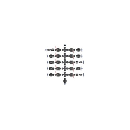 Hunter PGV-100 1" electrovalve, filet exterior