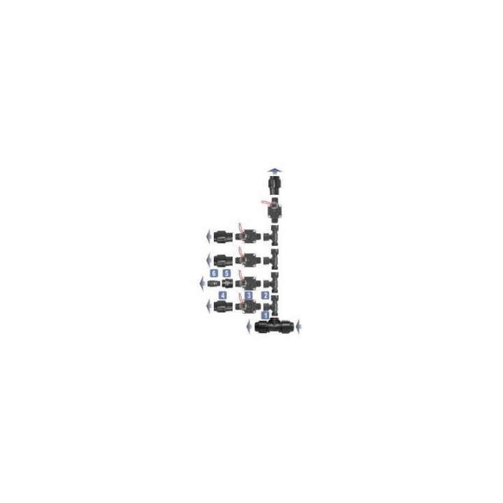 Hunter PGV-101 electrovalve, cu control debit 1",  filet exterior